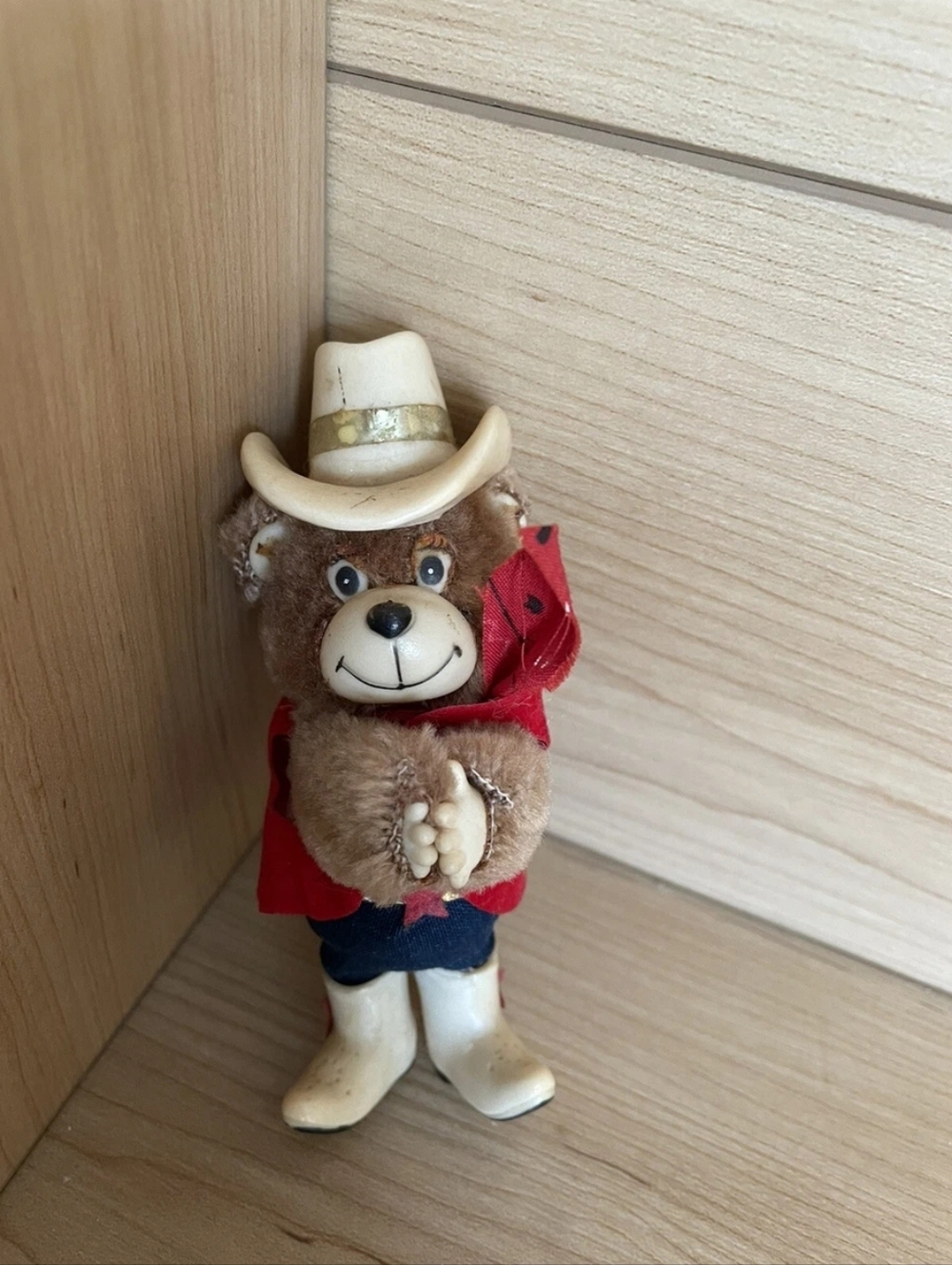 🧸Vintage 1980s Cowboy Bear Pencil Hugger Boots Cowboy Hat Bandana🧸